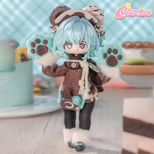 Kika Goods Calembou Mia Sweety Series 1/12 Action Figure MJD 1 Piece Blind Box