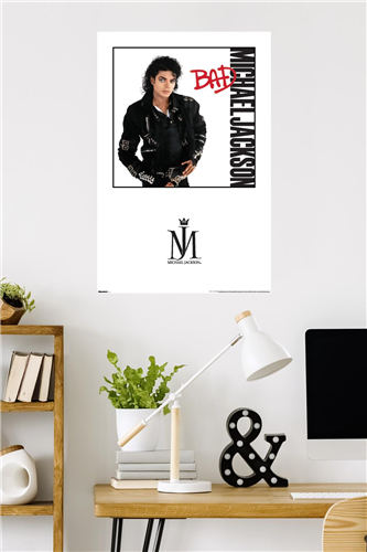 Load image into Gallery viewer, Trends International Michael Jackson  - Bad Album Series Wall Poster
