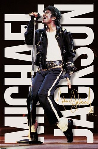 Trends International Michael Jackson  - Performance Mic Wall Poster