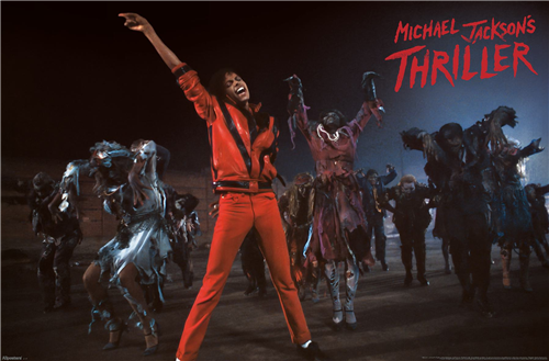 Load image into Gallery viewer, Trends International Michael Jackson  - Thriller Dance Wall Poster
