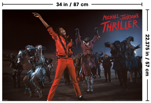 Load image into Gallery viewer, Trends International Michael Jackson  - Thriller Dance Wall Poster
