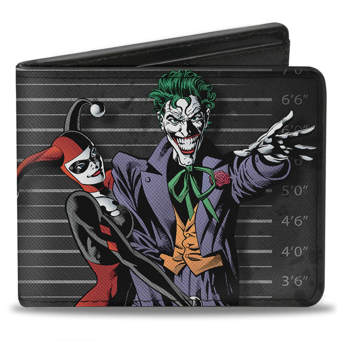 DC Comics: Haley Quinn Hugging Joker Pose  Bi-fold Men's Wallet