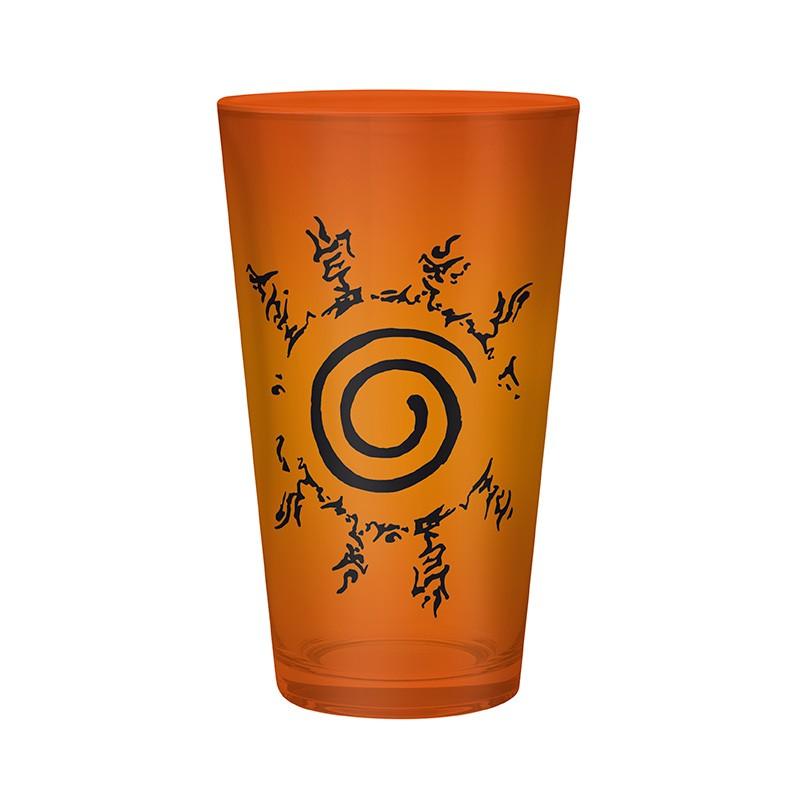 Load image into Gallery viewer, Naruto: Shippuden -  Large Glass +3D Keychain+3D Gift Set Mug
