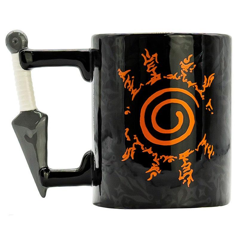 Load image into Gallery viewer, Naruto: Shippuden -  Large Glass +3D Keychain+3D Gift Set Mug
