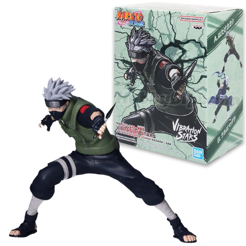 Chargez l&#39;image dans la visionneuse de la galerie, Little Buddy Naruto Shippuden Vibration Stars - Kakashi Hatake &amp; Uchiha Madara -(A: Hatake Kakashi) Figure
