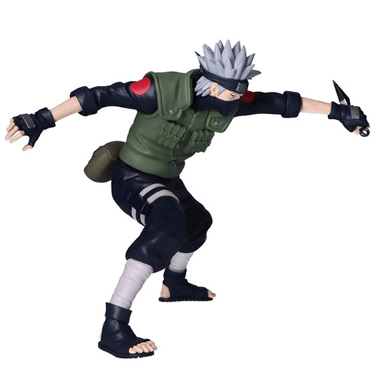 Little Buddy Naruto Shippuden Vibration Stars - Kakashi Hatake & Uchiha Madara -(A: Hatake Kakashi) Figure