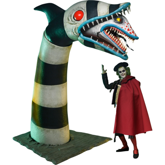 Neca Beetlejuice II - Ultimate Matador Beetlejuice And Sandworm 7″  Scale Action Figure