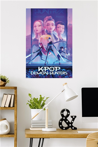 Trends International Netflix K-Pop Demon Hunters (2025) - One Sheet Wall Poster