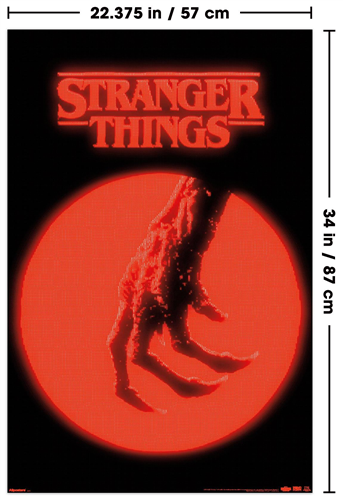 Trends International Netflix: Stranger Things Season 5 - Hand Wall Poster