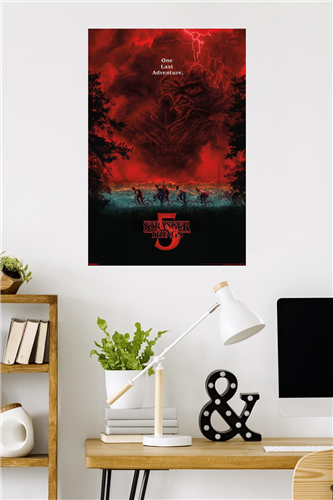 Chargez l&#39;image dans la visionneuse de la galerie, Trends International Netflix: Stranger Things Season 5 - Key Art Wall Poster
