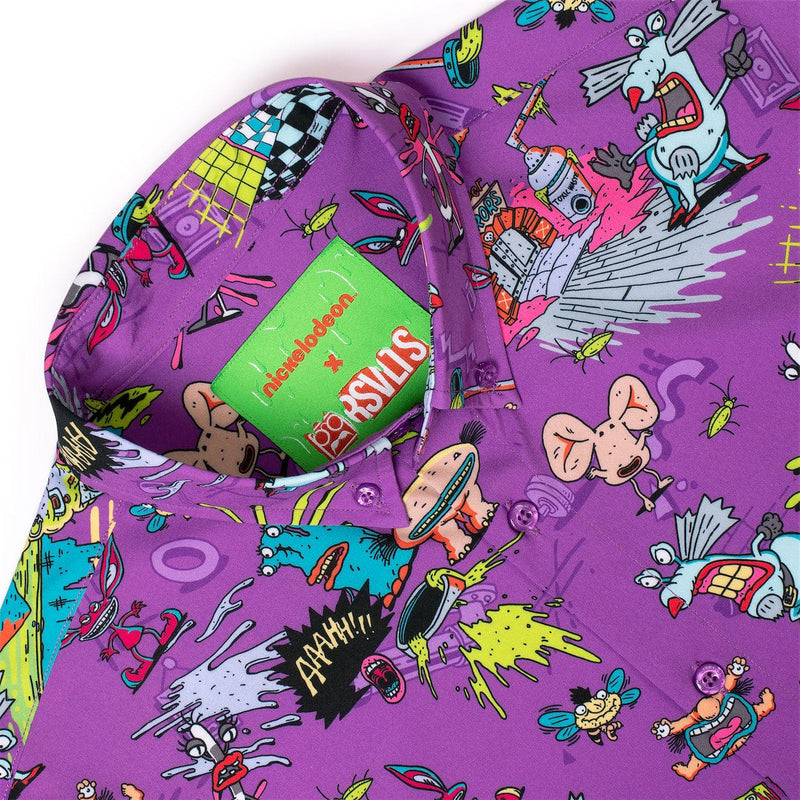 Cargue la imagen en el visor de la galería, Aaahh!!! Real Monsters &quot;Monster Academy&quot; - Kunuflex Short Sleeve Shirt
