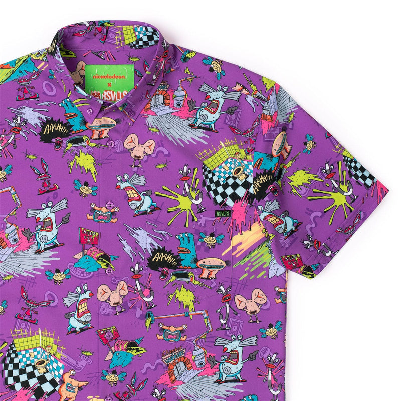 Cargue la imagen en el visor de la galería, Aaahh!!! Real Monsters &quot;Monster Academy&quot; - Kunuflex Short Sleeve Shirt
