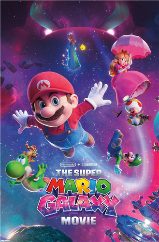 The Super Mario Galaxy Movie - Characters Poster