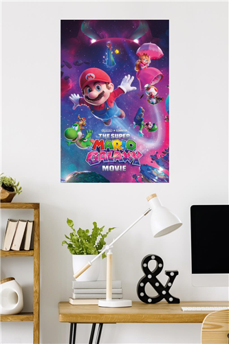 Chargez l'image dans la visionneuse de la galerie, The Super Mario Galaxy Movie - Characters Poster
