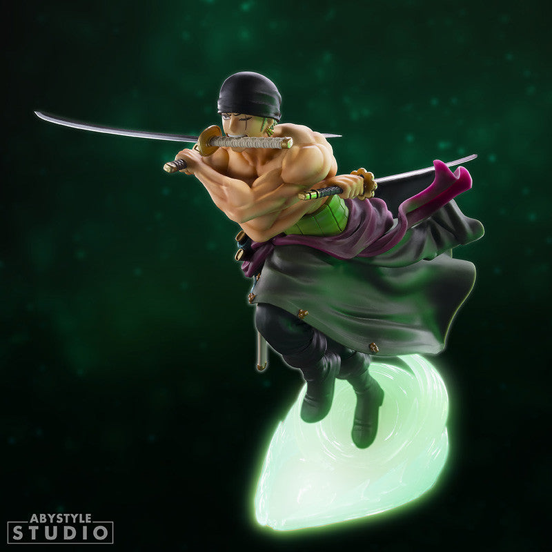 Chargez l'image dans la visionneuse de la galerie, Abysse America ONE PIECE - Figurine "Zoro" Glow in the Dark
