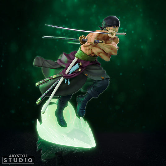 Abysse America ONE PIECE - Figurine "Zoro" Glow in the Dark