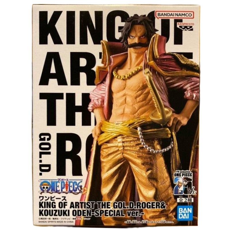 Chargez l&#39;image dans la visionneuse de la galerie, Banpresto One Piece - King Of Artist The Gol.D. Roger &amp; Kouzuki Oden Special Ver.-(Gol.D.Roger) Figure
