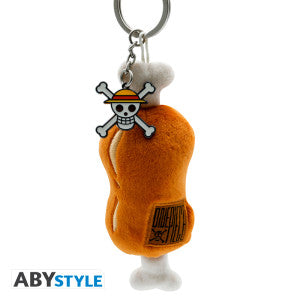 Load image into Gallery viewer, Abysse America One piece  Meat on Bone Plush Keychain
