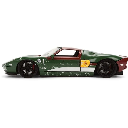 Hollywood Rides Star Wars - Ford GT with Boba Fett Figure Jada Toys