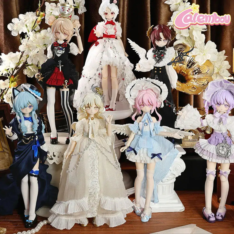 Cargue la imagen en el visor de la galería, Kika Goods Calembou Paradox World Series 1/8 Action Figure BJD 1 Piece Blind Box
