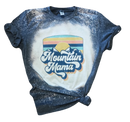 Mountain Mama - Retro Bleached T-Shirt