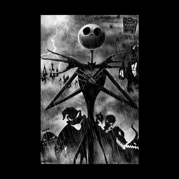 Disney: The Nightmare Before Christmas - Shadows Wall Poster