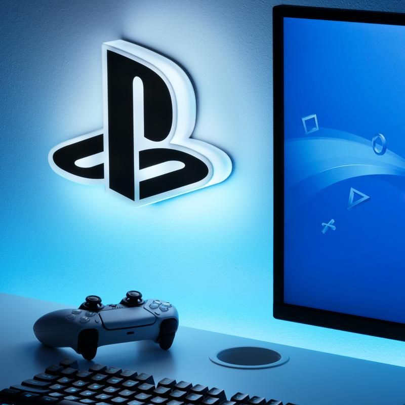 PlayStation - Luz del logotipo