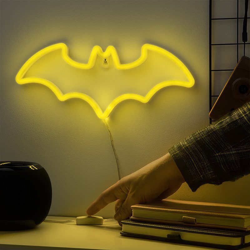 Chargez l'image dans la visionneuse de la galerie, DC Comics - The Batman Wall Mountable LED Neon Logo Light
