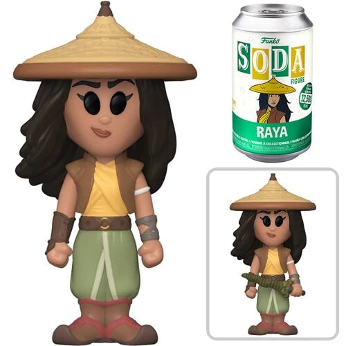 Funko Soda ! Raya et le dernier dragon - Figurine en vinyle Raya (avec Chase)