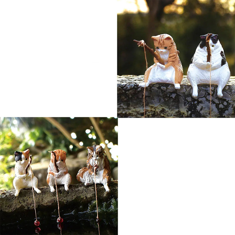Load image into Gallery viewer, Little Buddy Yell Cat’s Pastime - Fishing Day Vol.2 1pc Mini Figure Blind Box

