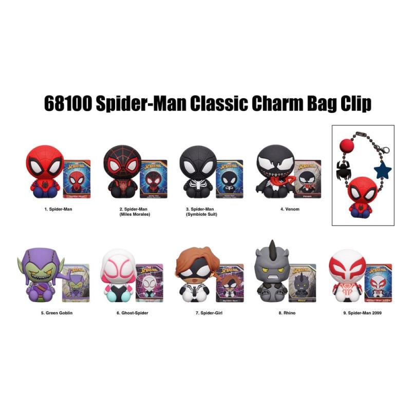 Cargue la imagen en el visor de la galería, Marvel! - Spider-Man Charm 3D Foam Bag Clip Blind Bag
