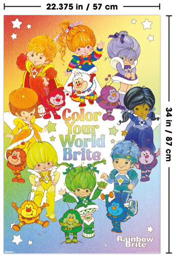 Load image into Gallery viewer, Trends International Rainbow Brite - Color Your World Brite Poster
