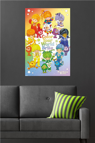 Trends International Rainbow Brite - Color Your World Brite Poster