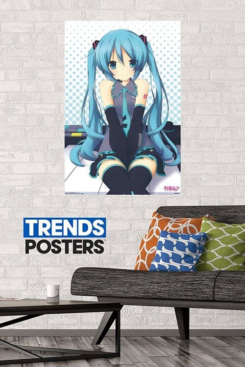 Load image into Gallery viewer, Trends International Hatsune Miku - Keys Poster
