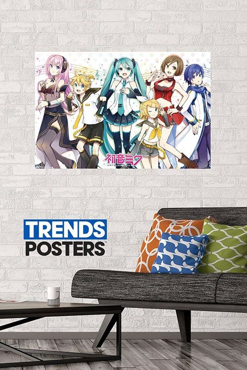Load image into Gallery viewer, Hatsune Miku - Musical Group Poster
