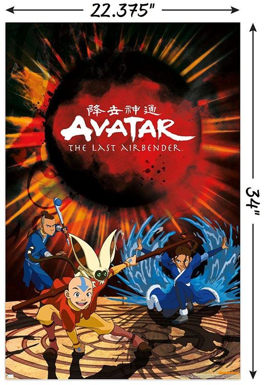 Trends International Nickelodeon Avatar - The Last Airbender Group Wall Poster