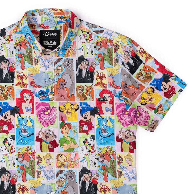 Chargez l&#39;image dans la visionneuse de la galerie, Disney 100: &quot;Drawn to Life&quot; - Kunuflex Short-Sleeve Shirt
