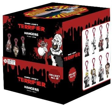 Cargue la imagen en el visor de la galería, Terrifier Art the Clown - Flocked 1pc Hangers Blind Box
