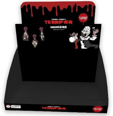 Cargue la imagen en el visor de la galería, Terrifier Art the Clown - Flocked 1pc Hangers Blind Box
