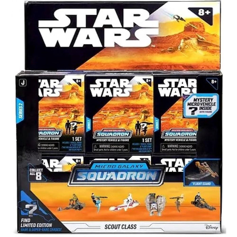 Chargez l&#39;image dans la visionneuse de la galerie, U.C.C. Distributing Star Wars - Micro Galaxy Squadron Vehicle &amp; Figure Pack Series 2 Mystery Box
