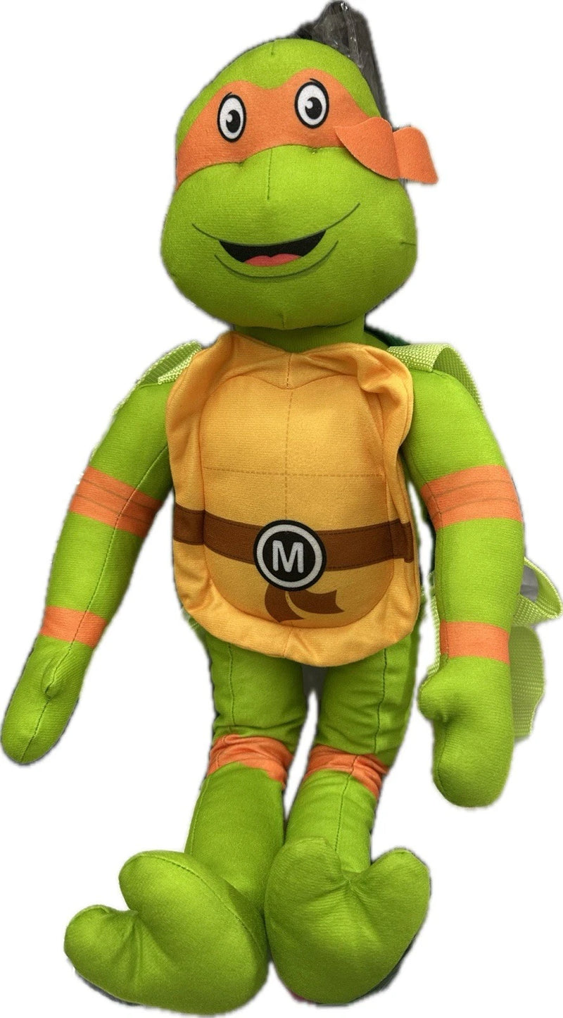 Cargue la imagen en el visor de la galería, Teenage Mutant Ninja Turtles - Characters 19" Plush Backpack
