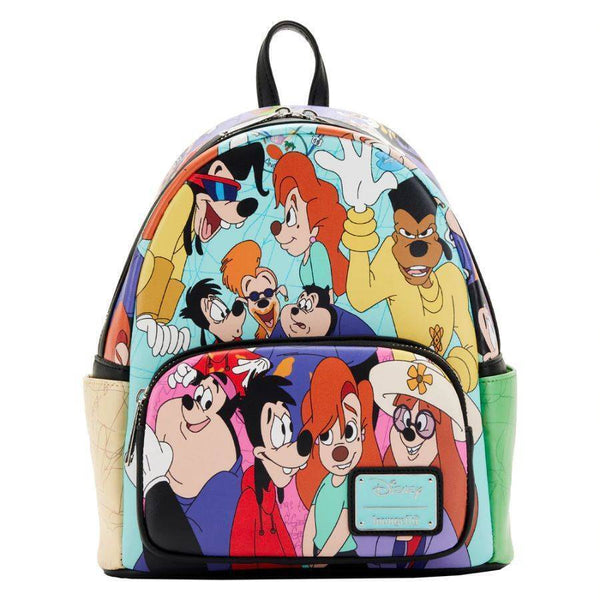 Disney - A Goofy Movie Collage Mini Backpack Bag Purse, Loungefly
