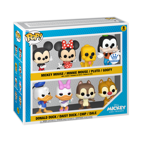 Funko Pop! Disney Mickey & Friends 8-Pack Vinyl Figure