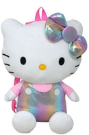 Hello Kitty Shiny Pink 14 Plush Backpack