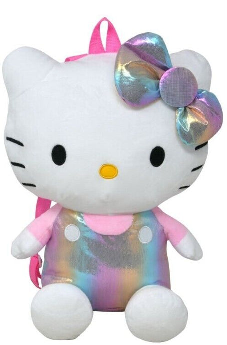 Sac à dos en peluche Hello Kitty Shiny Pink 14 