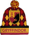 Harry Potter - Hogwarts House Gryffindor Crest Pom Cuff Beanie