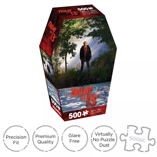 Horror Characters - Coffin Box - 500 Piece Jigsaw Puzzle