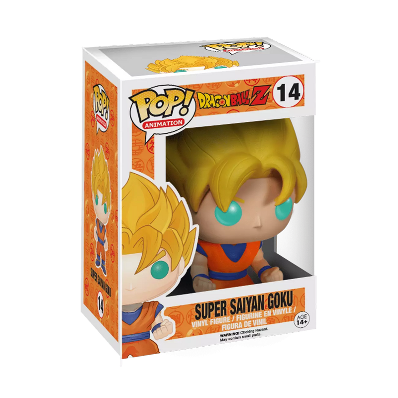 Load image into Gallery viewer, Funko POP! Animation: Dragon Ball Z - Super Saiyan Goku (First Appearance) Vinyl Figure
