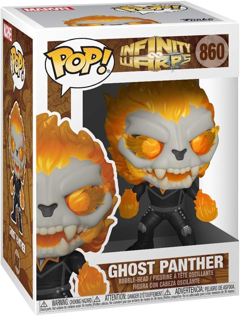 Cargue la imagen en el visor de la galería, ¡Funko POP! Marvel: Infinity Warps - Pantera fantasma
