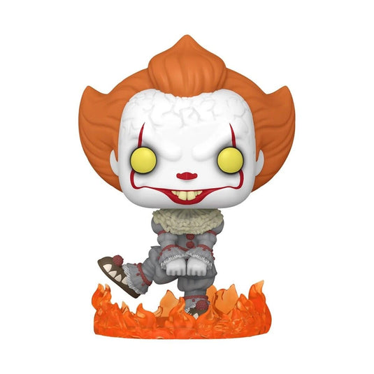 ¡Funko POP! Películas: IT - Figura de vinilo Pennywise bailando con persecución